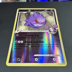 Pokemon TCG - REVERSE HOLO - Gengar GL 40/111 Rising Rivals - Image 2