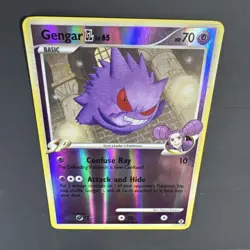 Pokemon TCG - REVERSE HOLO - Gengar GL 40/111 Rising Rivals - Image 3