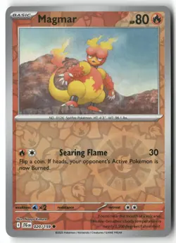 Magmar 020/159 Common Journey Together Pokemon Reverse Holo Near Mint - Image 1