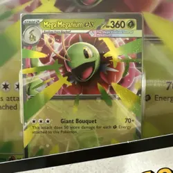New Pokemon TCG Mega Evolution Ascended Heroes Mega Meganium EX Box SEALED 🔥 - Image 3