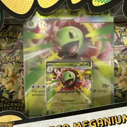 New Pokemon TCG Mega Evolution Ascended Heroes Mega Meganium EX Box SEALED 🔥 - Image 4