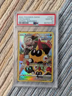 Pokemon Falinks TG07 Full Art Astral Radiance PSA 10 ONLY ONE LISTED! - Image 1