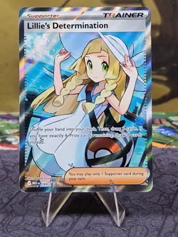 Pokemon TCG Lillie's Determination 169/132 Mega Evolution Ultra Rare Holo NM - Image 1