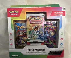 Pokemon TCG First Partner Illustration Collection Series 1 Factory Sealed - Image 1