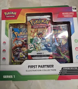 Pokemon TCG First Partner Illustration Collection Series 1 Factory Sealed - Image 3