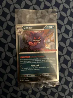 Pokemon TCG Gengar 050/088 Promo GameStop Stamped - Factory Sealed - Image 1