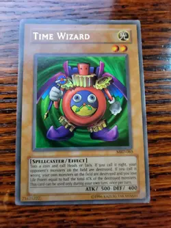 Yu-Gi-Oh! TCG Time Wizard Metal Raiders MRD-065 Unlimited Ultra Rare MP - Image 1