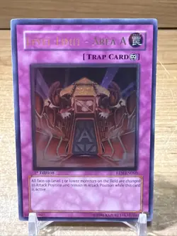 Yu-Gi-Oh! ULTIMATE RARE CARD LEVEL LIMIT AREA A EEN-EN060 NM/VLP - Image 1