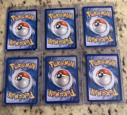 6 Holo Pokemon Cards TCG - Image 2