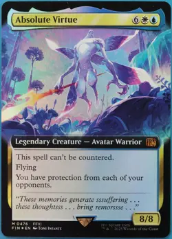 Absolute Virtue (Extended Art) FOIL Final Fantasy NM (517989) ABUGames - Image 1