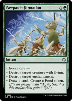 Pawpatch Formation [Bloomburrow] Foil Near Mint - Image 1