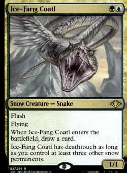 Modern Horizons #203 Ice-Fang Coatl - Image 1