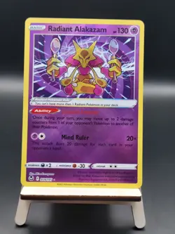 Radiant Alakazam - 059/195 (Radiant Rare) Pokemon Sword & Shield: Silver Tempest - Image 1
