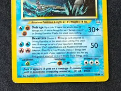 Pokemon, Shining Gyarados 65/64, Neo Revelation, Secret rare, Heavy play, PSA 1 - Image 4