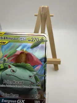 The Pokemon Company Celebi & Venusaur GX 1/181 Sm-Team Up Ultra Rare Holo 270 LP - Image 3