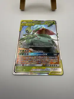 The Pokemon Company Celebi & Venusaur GX 1/181 Sm-Team Up Ultra Rare Holo 270 LP - Image 5