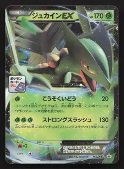 Sceptile EX 163/XY-P Meeting Participation NM Japanese Pokemon Card TCG - Image 1