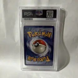 1999 Pokemon Fossil Zapdos Holo 15 Corrected Foil PSA 3 - Image 2