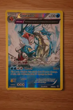 Pokemon TCG Gyarados 21/98 Ancient Origins Reverse Holo Holo Rare - Image 1