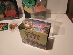 Pokemon Evolving Skies Booster Box + 30 EMPTY Packs/Empty ETB See Description - Image 5