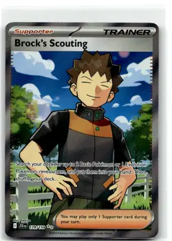 Brock's Scouting 179/159 Ultra Rare Journey Together Pokemon NM b5 - Image 1