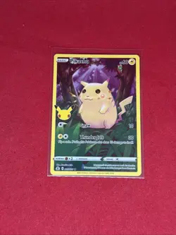 Pokemon TCG Celebrations Pikachu #005/025 Holo 25th Anniversary English 2021 - Image 1
