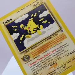 Pokemon TCG - Elekid 22/111 Neo Genesis Rare WOTC - NM - Image 1