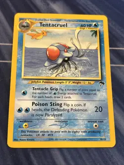 Tentacruel 10/18 Southern Islands Pokemon TCG - Image 2