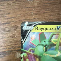 Pokemon Rayquaza V SWSH147 Sword & Shield Promo Holo Rapid Strike 210HP 2021 - Image 3
