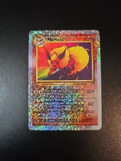 4 Pokemon Legendary Collection Eevee Vaporeon Jolteon Vaporeon Holo Custom - Image 2