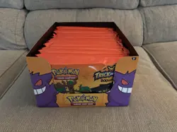 12x Sealed Pokemon Trick or Treat Booster Bundles, 35 Mini Packs, w/ Display - Image 3