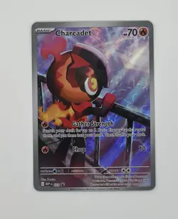 Pokemon TCG Charcadet 022 ME: Mega Evolution Promo Promo Holo Flame - Image 2