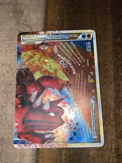 Pokemon Undaunted Ultra Rare Kyogre & Groudon Legend 88/90 (Bottom) - Image 1