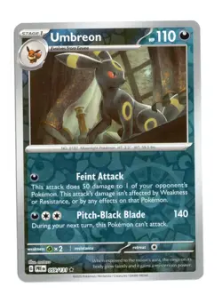Umbreon 059/131 Rare Reverse Holo SV: Prismatic Evolutions Pokemon NM - Image 1