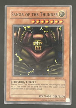 Yugioh Sanga Of The Thunder MRD-025 Super Rare Unlimited nm - Image 1