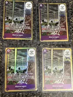One Piece Mamaragan OP15-078 SR Foil Playset (x4) Adventure on Kami's Island - Image 1
