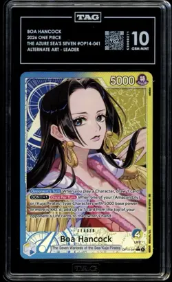 2026 One Piece Azure Sea’s Seven English Boa Hancock Alt Leader TAG 10 - Image 1