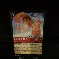 Disney Wreck-It Ralph-Raging Wrecker Character 103/204 Lorcana TCG English - Image 1