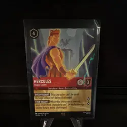 Disney Hercules-Mighty Leader Character 118/204 Lorcana TCG English Legendary - Image 1