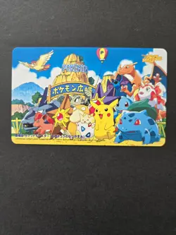 Pokemon Pikachu The Movie Center Phone Card 1998 Japanese Beautiful Condition! - Image 1