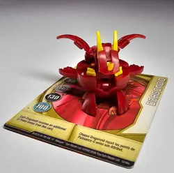 Bakugan New Vestroia Pyrus Neo Dragonoid 560G B2 w/ Card - Image 1