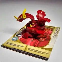 Bakugan New Vestroia Pyrus Neo Dragonoid 560G B2 w/ Card - Image 2