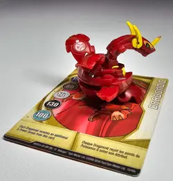 Bakugan New Vestroia Pyrus Neo Dragonoid 560G B2 w/ Card - Image 4