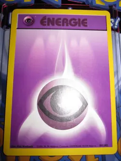 POKEMON NEUF (◕‿◕✿) SET DE BASE ENERGIE PSY PSYCHIC 101/102 FRANCAIS NEAR MINT - Image 1