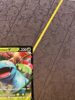 Venusaur V 001/073 Full Art Ultra Rare Champions Path Pokemon Card NM - Image 3