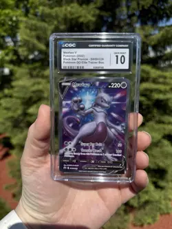 The Pokemon Company CGC 10 Mewtwo V SWSH229 Promo Holo Pokemon Card - Image 1