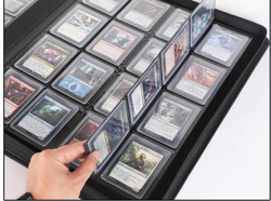 Premium 16 Pocket Trading Card Binder Holds 1408 Cards Black NEW - Image 3