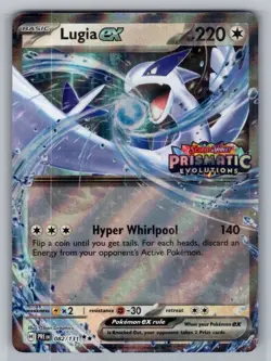 Miscellaneous Cards & Products #082/131 Lugia ex (Prismatic Evolutions Stamped) - Image 1