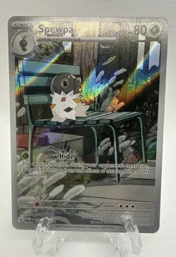 Pokemon TCG Perfect Order Spewpa Illustration Rare IR 089/088 NM - Image 1