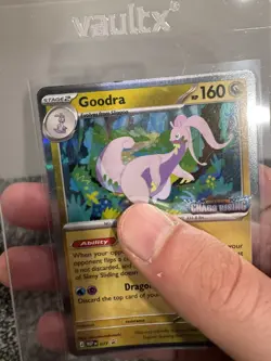 Goodra 077 - Chaos Rising - Prerelease Promo - Stamped Holo - Pokemon TCG - Image 2